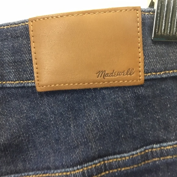 Madewell 10" High-Rise Skinny Crop Macarthur Wash Exposed Zip Edition - Picture 6 of 13